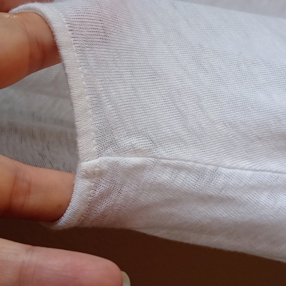 Michael Kors White Linen Blend Basic Coastal Tank… - image 4